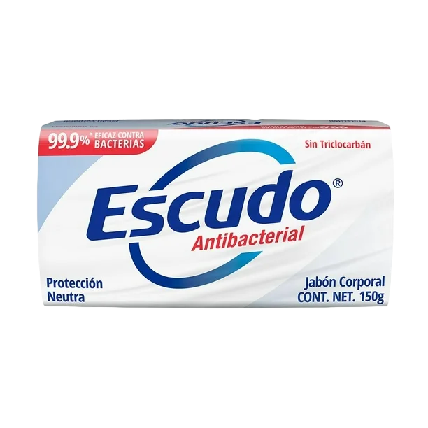 JABON ESCUDO BLANCO NEUTRO 150GR PZA