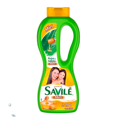 SAVILE SHAMPOO 2 EN 1 MIEL 750 ML