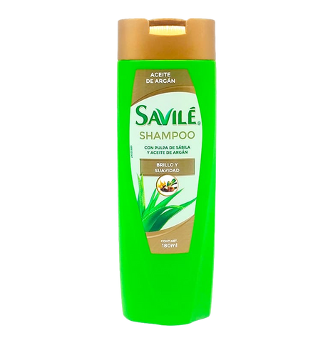 SHAMPOO SAVILE C/ACEITE ARGAN 180