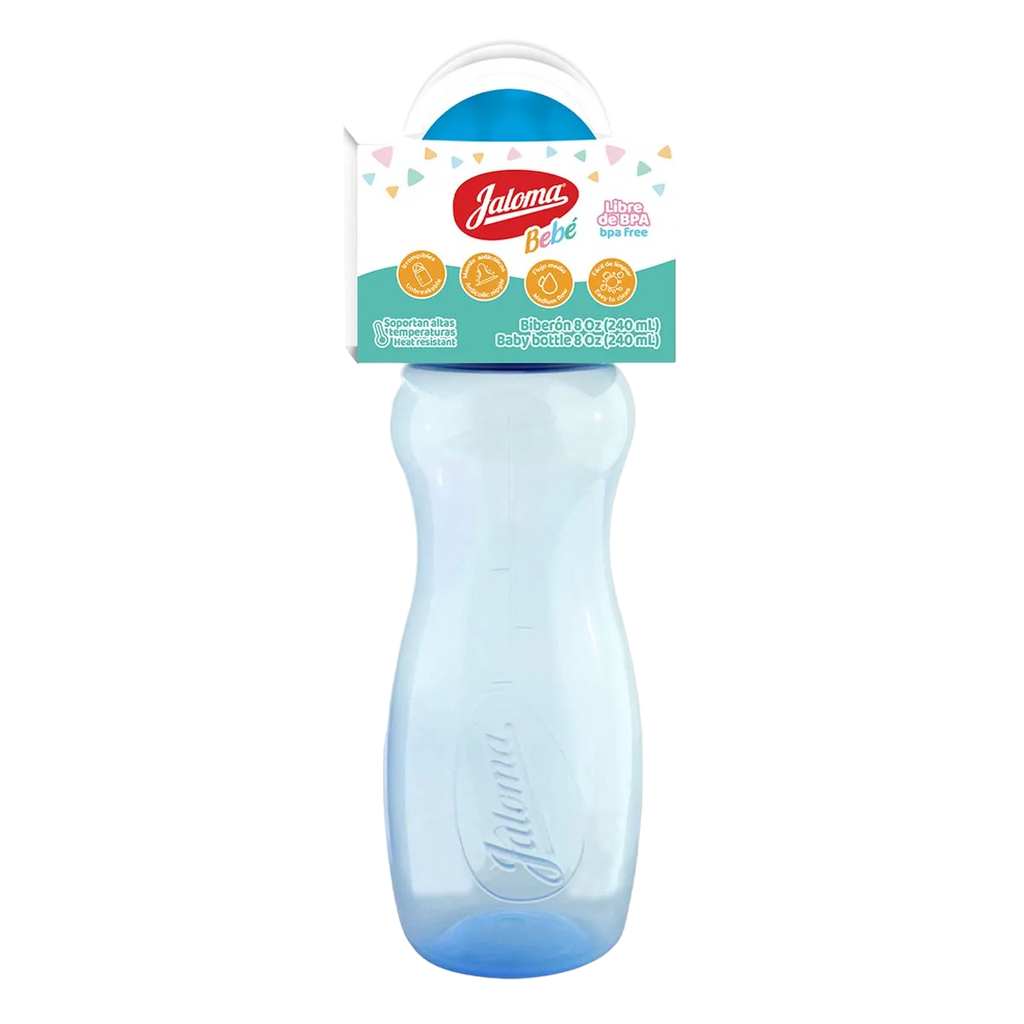 BIBERON SILUETTE NIÑO C/MAMILA 8 OZ/240 ML PZA