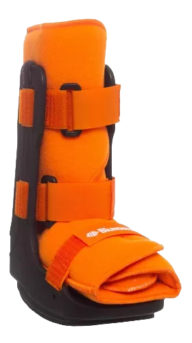 BOTA INMOVILIZADORA NARANJA 14CM