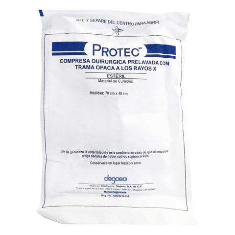 COMPRESA 70X45 24X20 HR ESTERIL DEGASA