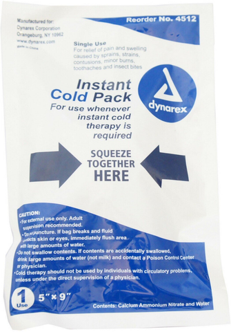 COMPRESA FRIA INSTANTANEA DESECHABLE