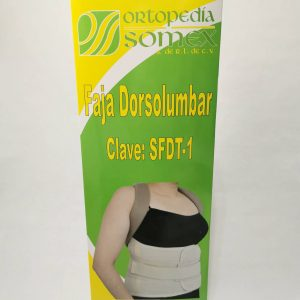 FAJA DORSOLUMBAR MUJER EX GDE